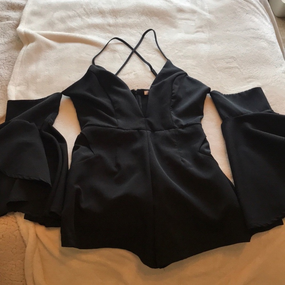 Luxxel Black Romper